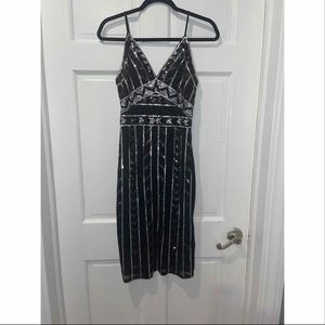 Black Sequins dress